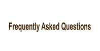 Frequently Asked Questions