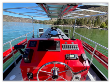 Lucky Booty Cycle Boats - Steering