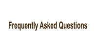 Frequently Asked Questions