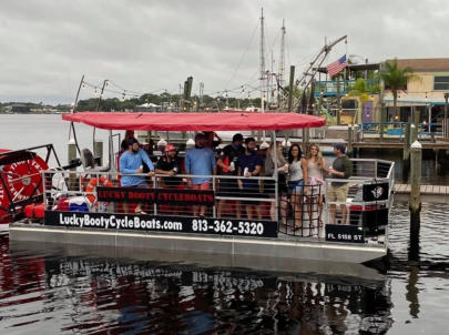 Lucky Booty Cycle Boats - Steering